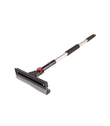 Stěrka na vodu MASTERTOOL 250 mm s teleskopickou hliníkovou rukojetí 740 - 1070 mm, rotační 84-0008