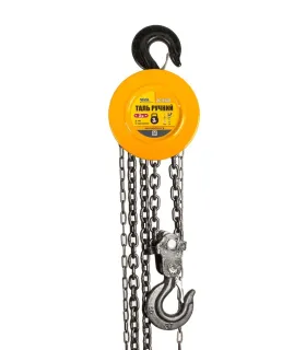 Kladkostroj ruční řetězový MASTERTOOL 3T řetěz 3m 86-9130