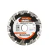 Kotouč diamantový GRANITE TURBO REINFORCED 125*2, 2 mm 22-24% 12200 ot./min ot./min 9-03-125