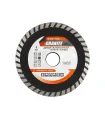 Kotouč diamantový GRANITE TURBO WAVE 125*2, 2 mm 22-24% 12200 ot./min 9-04-125