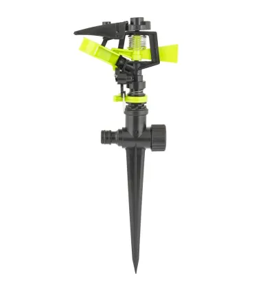 Zavlažovač impulsní MASTERTOOL 1/2" s podstavcem 20 m 5, 3-13, 5 l/min 92-9323