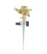 Zavlažovač impulsní MASTERTOOL kovový 1/2" s podstavcem 16 m 5, 7-14, 8 l/min 92-9330
