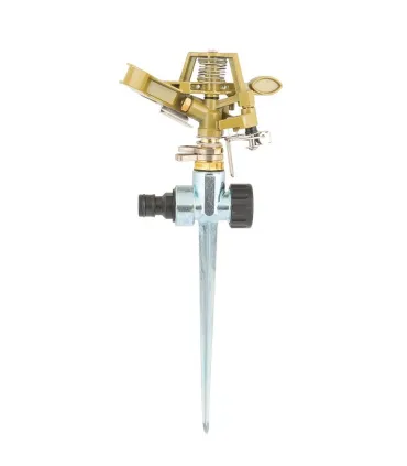 Zavlažovač impulsní MASTERTOOL kovový 1/2" s podstavcem 16 m 5, 7-14, 8 l/min 92-9330