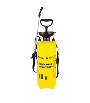 Postřikovač zahradní MASTERTOOL tlakový ruční 10 l nástavec 43 cm 92-9410