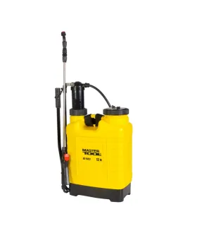 Postřikovač zahradní MASTERTOOL tlakový zádový 12 l, nástavec teleskopický 50-90 cm 92-9412