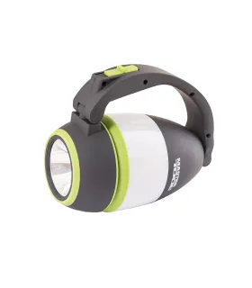 Lucerna ruční MASTERTOOL skládací 3-in-1, 3 funkce, 3W LED/10*0, 2W SMD LED 150 Lum/8000K, 120 m, 3xAA, ABS 94-0805