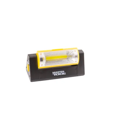 Magnetická baterka MASTERTOOL COB LED s bočním světlem 6*0, 2W LED/3W, 150Lum 8000K, 15m, 4xAAA, ABS 94-0809