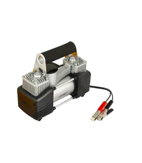 Kompresor do auta WERTVOLL 2-pístový 85 l/min 12V/25A/300W/150Psi, , úložné pouzdro AC-2185