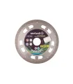 Kotouč diamantový WERTVOLL UNIVERSAL CERAMICS pro keramiku 125*1 mm 0, 24 výška segmentu 8 mm adaptér 22, 2 - 20 mm 12250 ot./mi