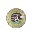 Kotouč diamantový WERTVOLL TURBO CUT&POLISH 125*28 mm 0, 24 výška segmentu 8/24 mm Ø22, 2 М14 12250 ot./min DM-3125