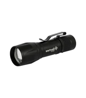 Baterka nabíjecí WERTVOLL 3 funkce nastavitelné 1W LED/1W COB LED 100L/8000K, 50m, USB, Li-ion800mAh, AL RX-8003
