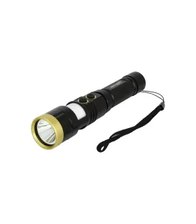 Baterika nabíjecí WERTVOLL 8 funkcí, 5W LED/0, 5W WHITE/RED/BLUE, 300L/7000K, 200m, IP44, USB, Li-ion 2000mAh, AL RX-800