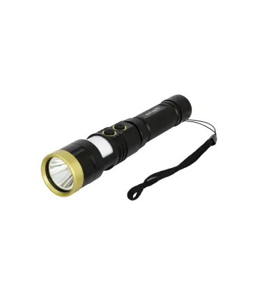 Baterika nabíjecí WERTVOLL 8 funkcí, 5W LED/0, 5W WHITE/RED/BLUE, 300L/7000K, 200m, IP44, USB, Li-ion 2000mAh, AL RX-800