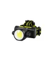 Lampa čelová WERTVOLL akumulátorová 4 funkce Double-sided 3W CREE LED/3W COB LED 150L/8000K, 60m, IP44, USB, Li-ion 1200mA