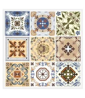 Samolepící PVC dlaždice 3D-1105 30,5×30,5 cm (4 ks v balení)