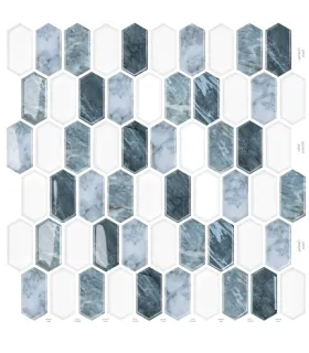 Samolepící PVC dlaždice 3D-1254 30,5×30,5 cm (4 ks v balení)