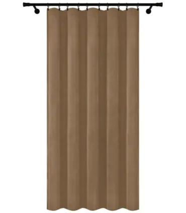 Sametový závěs s řasicí páskou