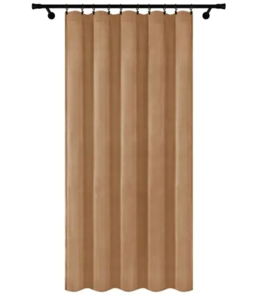 Sametový závěs s řasící páskou