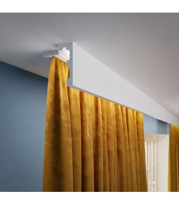 Garnižová lišta Deco LK1 - vhodná pro LED podsvícení 200cm x 10cm