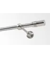 Kovová garnýž Efekt-nerezová oceľ Ø 16 mm - Cylinder