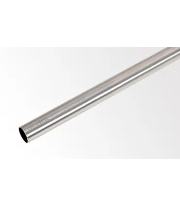 Drążek 160 cm Ø16 mm Efekt stali nerdzewnej