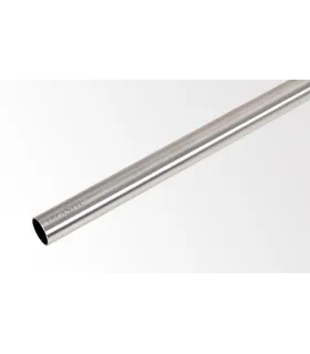 Drążek 160 cm Ø16 mm Efekt stali nerdzewnej