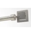 Koncovka Saturn satin nickel  Ø16 mm kus