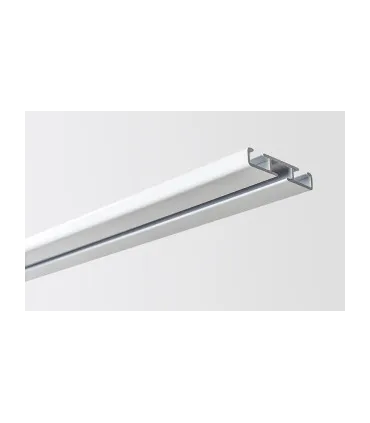 Kolajnica stropná jednoduchá biela 300cm