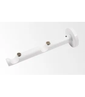 Držiak dvojitý simple biely
