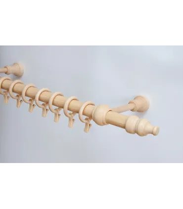 Garnýž dřevěná Ø28mm buk