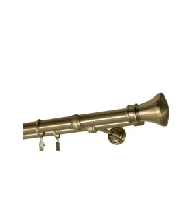 Satin nickel Ø 16 mm - Cylinder