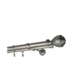Kovová garnýž Satin nickel Ø 25/19 mm - Palacio