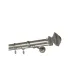 Satin nickel Ø 16 mm - Cylinder