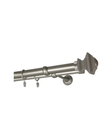 Satin nickel Ø 16 mm - Cylinder