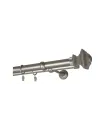 Kovová garnýž Satin nickel Ø 25/19 mm - Verdi