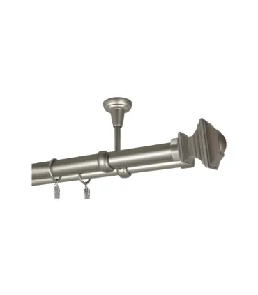 Satin nickel Ø 16 mm - Cylinder