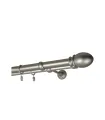 Kovová garnýž Satin nickel Ø 25/19 mm - Beluno