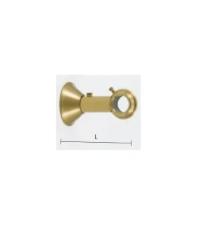 Art Deco držiak jednoduchý zatvorený diam.20mm