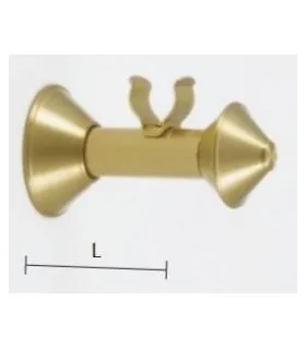 Art Deco držiak jednoduchý zatvorený diam.20mm