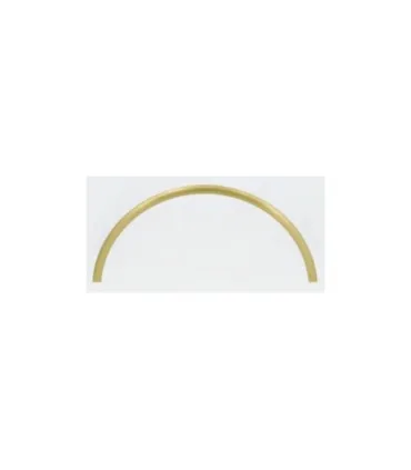 Art Deco tyč ryhovana ohnuta 20x1.0 mm