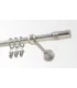 Satin nickel Ø 19 mm - Cylinder