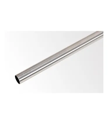 Tyč 240 cm Ø19 mm Efekt nerezová ocel