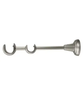 Držiak dvojity satin nickel  Ø25/19 mm kus