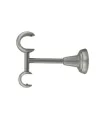 Držák stropny dvojitý satin nickel ocel  Ø25 / 19 mm kus