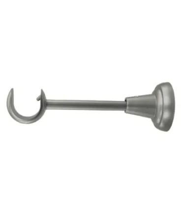 Držiak jednoduchy satin nickel  Ø25 mm kus