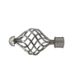 Koncovka Navona satin nickel  Ø25 mm kus