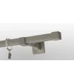 Quadro jednoduchá satin nickel Zaslepka