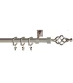Quadro jednoduchá satin nickel Azur
