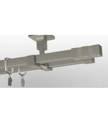 Quadro dvojitá Neptun satin nickel