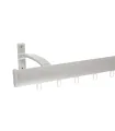 Garnýž Classic jednoduchá satin nickel
